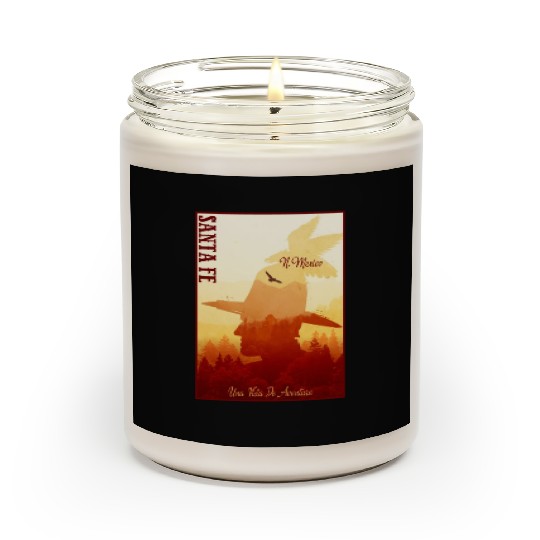 Santa Fe New Mexico wild west town Scented Candles