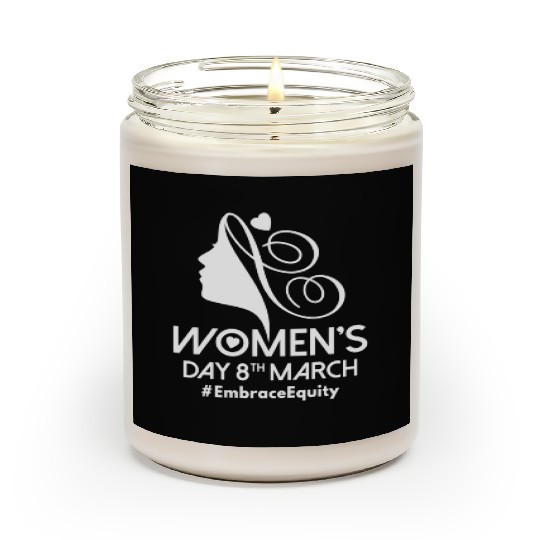 International Women's Day 8 March IWD Embrace Scented Candles