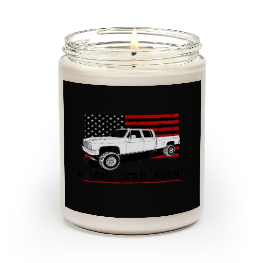 Lifted Square body truck American muscle Scented Candles 4x4