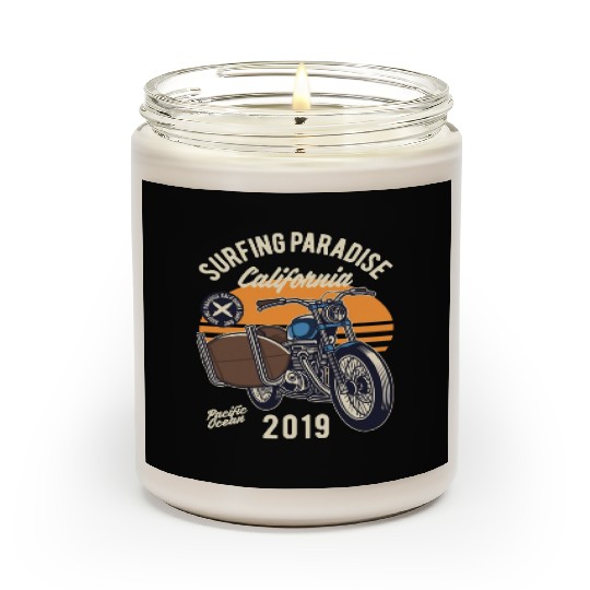 Motorcycle Bike Scented Candles