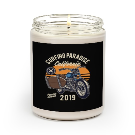 Motorcycle Bike Scented Candles