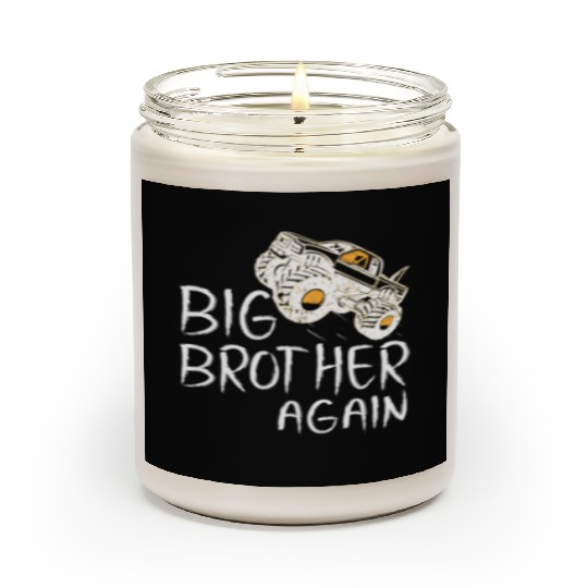 Big Brother Scented Candles Monster Truck for Boys Youth