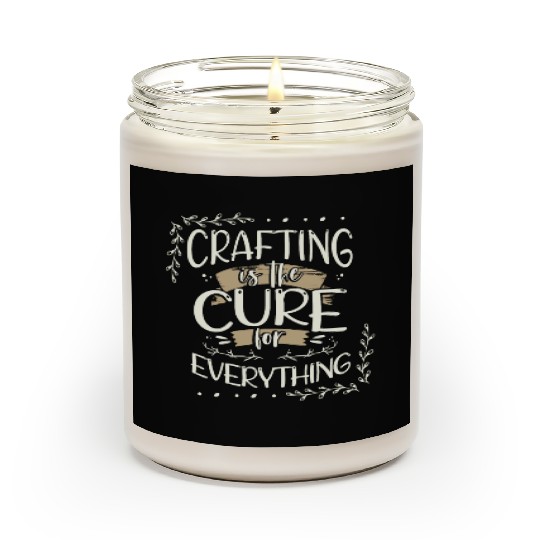 Crafter Gift Cats are the Cure for Everything Scented Candles