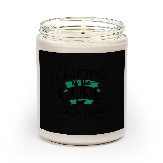 Crafter Gift Cats are the Cure for Everything Scented Candles
