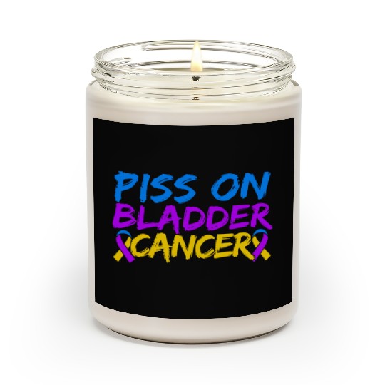 Piss On Bladder Cancer Awareness Month Scented Candles