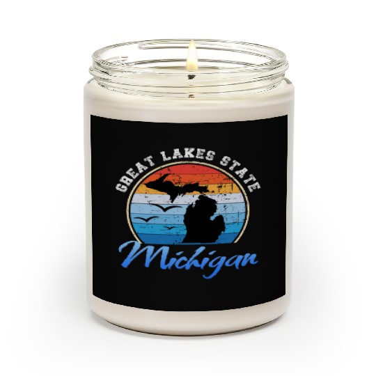 Michigan The Great Lakes State Scented Candles