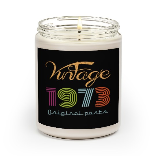 Vintage 1973 Ladies Scented Candles