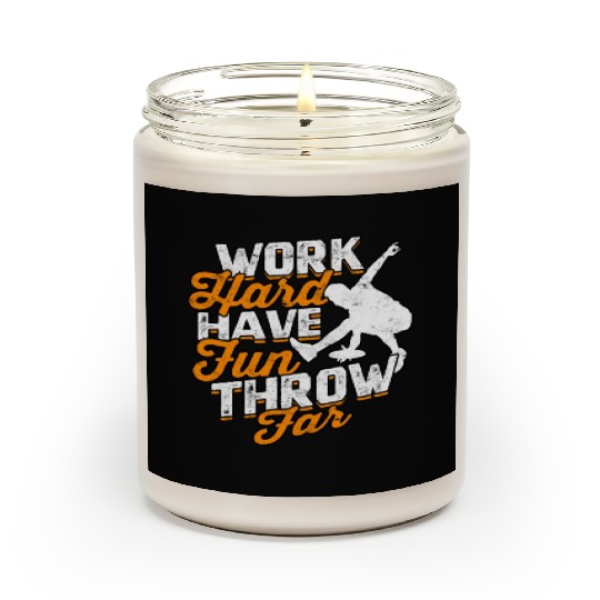 Ultimate Frisbee Importanter Disc Golf Ultimate Scented Candles