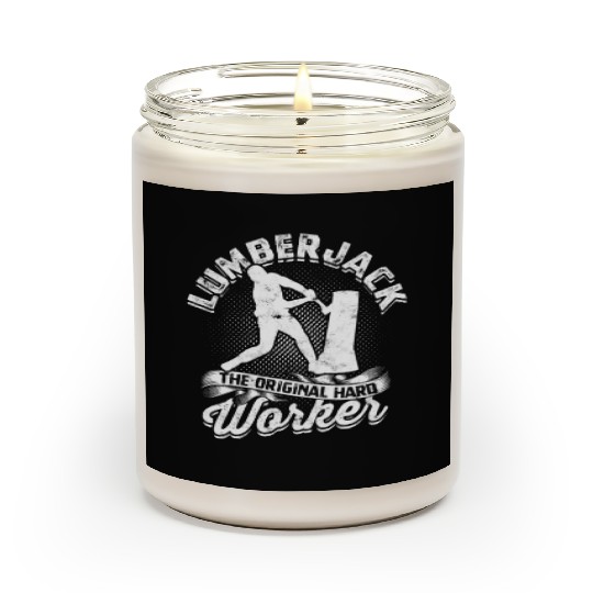 Lumberjack - the original hard worker - Lumberjack Scented Candles