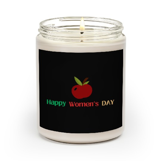 Embrace Equity Happy Women's Day Scented Candles