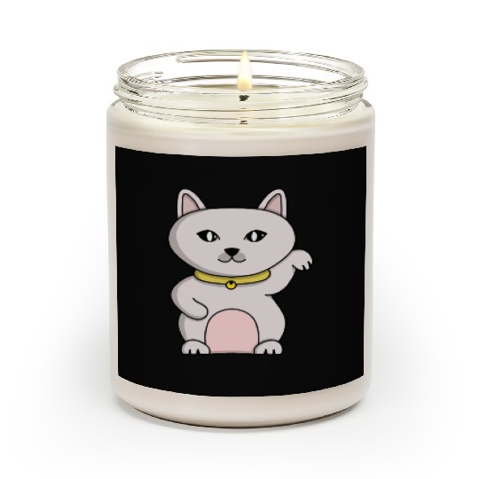 Magic Lucky Cat Scented Candles