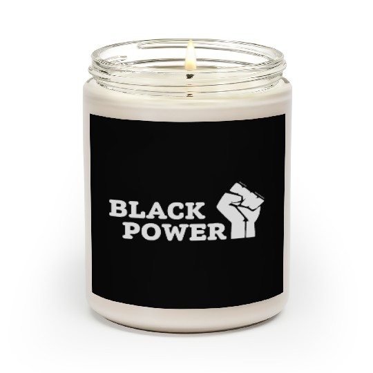 Black Power Scented Candles