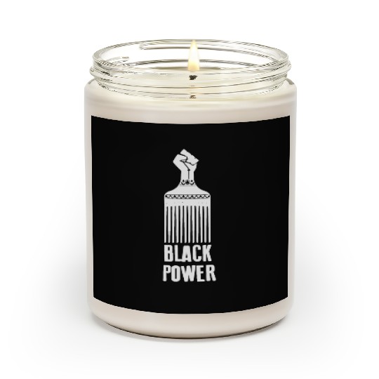 Black Power Scented Candles