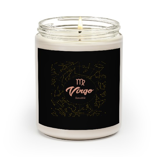 Virgo Sensible Astronomy Scented Candles