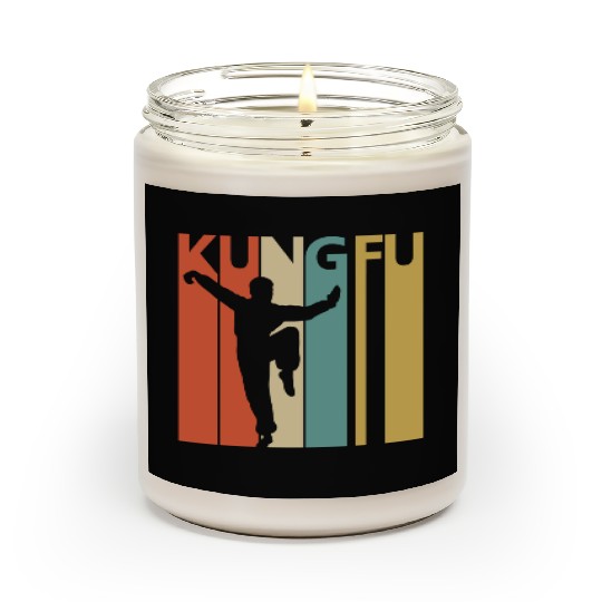 Vintage Kung Fu Lover Gift Scented Candles