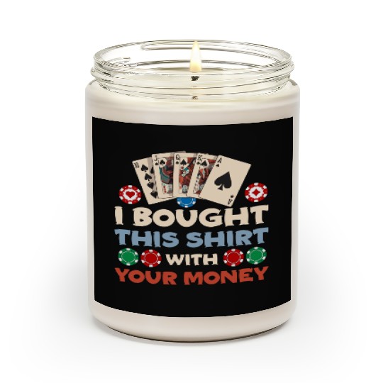 Poker Casino Card Game Poker Player Scented Candles