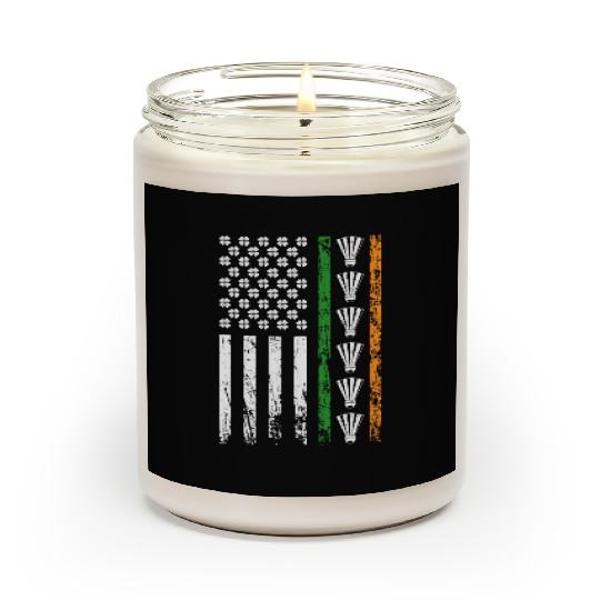 American Sports Flag St. Patrick's Day Badminton Scented Candles