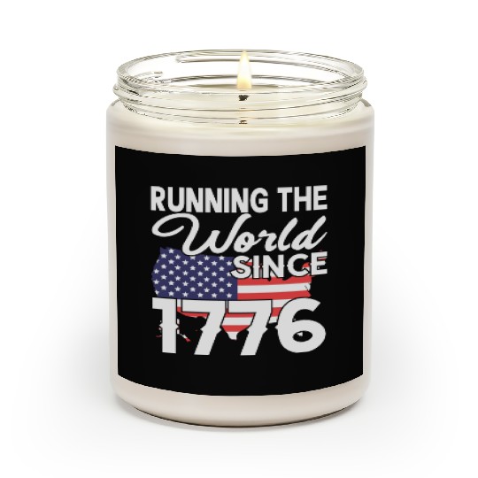 Running The World Since 1776 Scented Candles