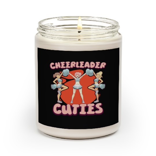Cheerleading Cheerleader Girl Cheerleading Girl Scented Candles