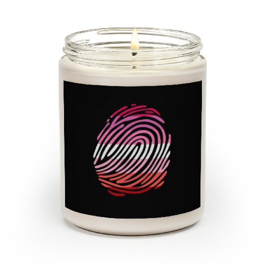 Lesbian Fingerprint Scented Candles