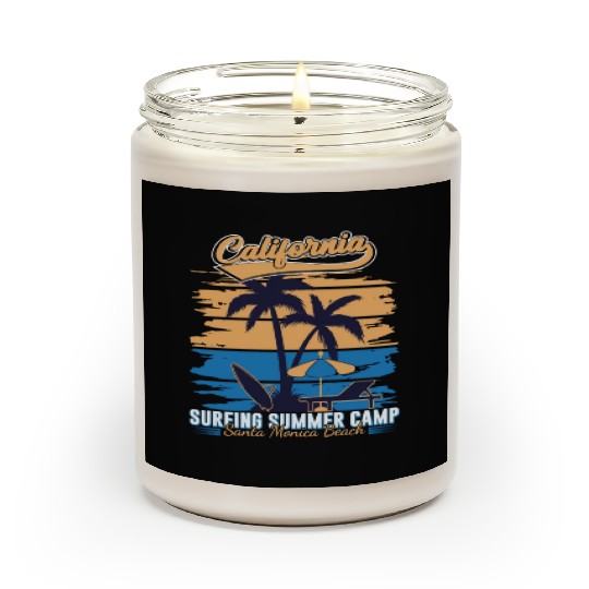California Surfing Summer Camp Scented Candles