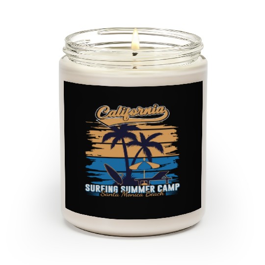 California Surfing Summer Camp Scented Candles