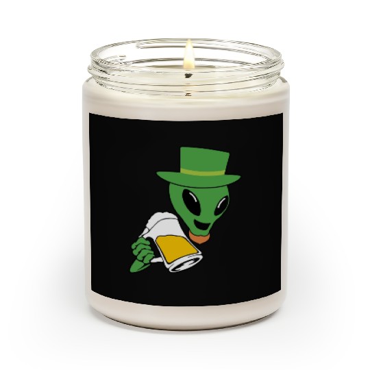 Human Kiss Me I'm Space Irish Scented Candles