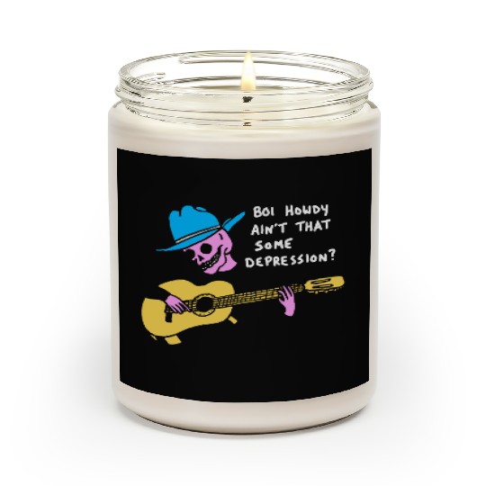 Boi Howdy Ain't That Some Depression? Apparel Scented Candles