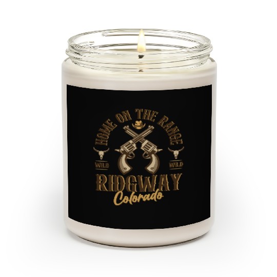 Ridgway Colorado wild west town Scented Candles