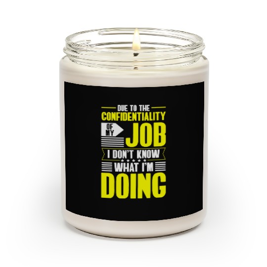 Craft Carpenter Construction Worker Scented Candles