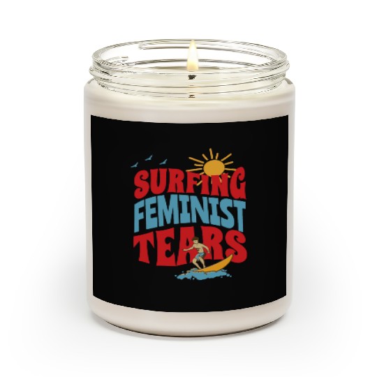 Surfing Liberal Tears Apparel Summer Time Scented Candles