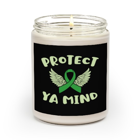 Protect Ya Mind Mental Health Awareness Depression Scented Candles