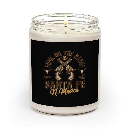 Santa Fe New Mexico wild west town Scented Candles