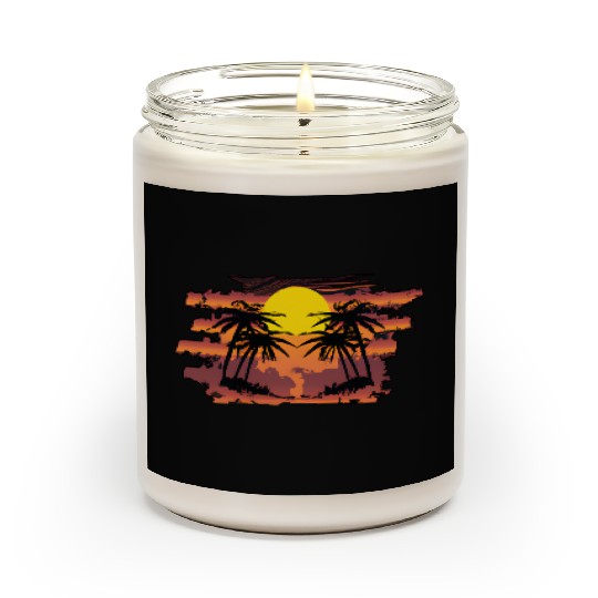 Tribal Sun Scented Candles