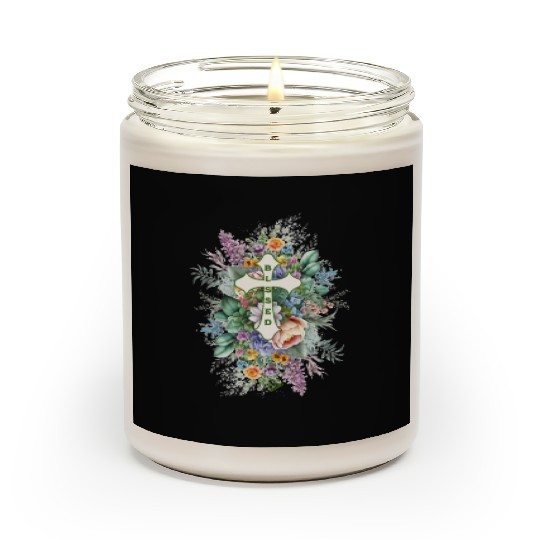 Easter Blessed Roses Scented Candles