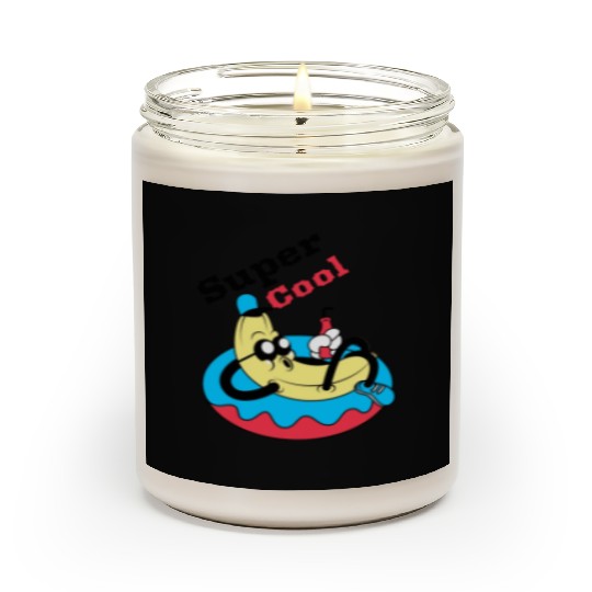 Super Cool Banana Scented Candles