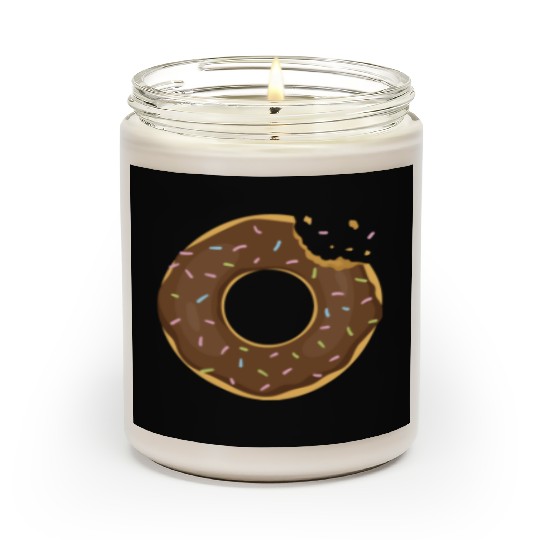 Cool Donut Halloween Doughnut Costume Candy Scented Candles