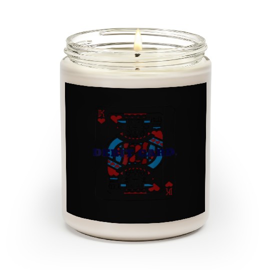 DEBIT CARD King of Hearts Playing Card Scented Candles