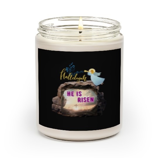 He Is Risen- Hallelujah Scented Candles