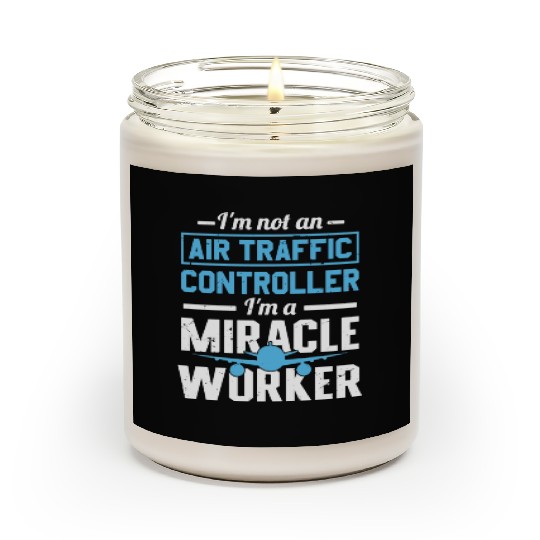 Air Traffic Controller ATC Flight Control Aircraft Scented Candles