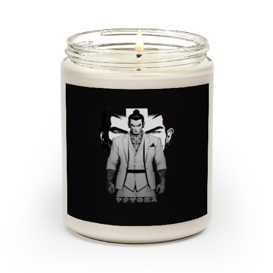 Yakuza Boss A Mafia Gangster From Japan Full of Ta Scented Candles