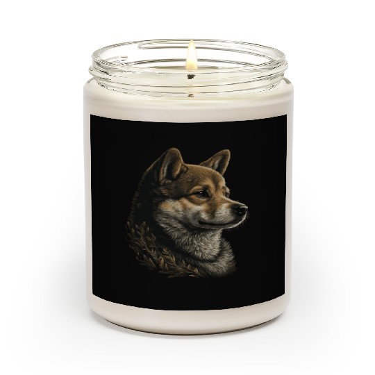 Shiba Inu Dog Scented Candles