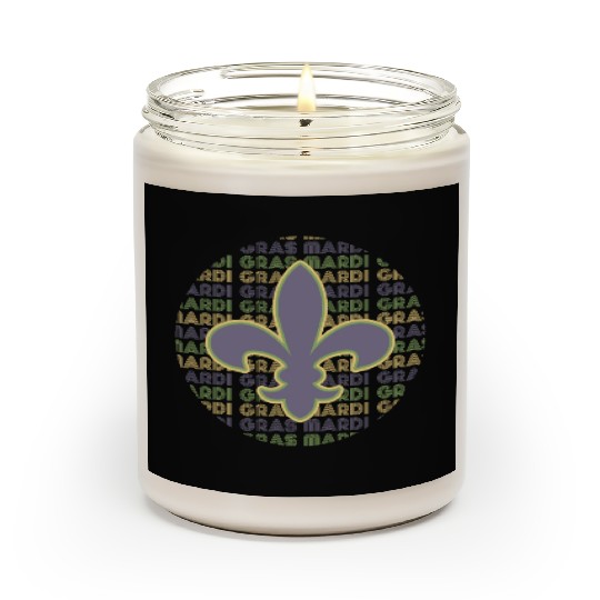 Mardi Gras New Orleans Scented Candles