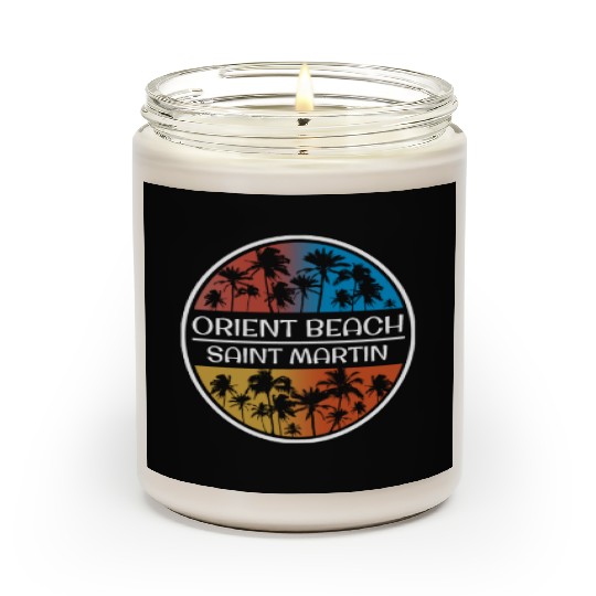 Orient Beach Saint Martin Stylish Vacation Scented Candles