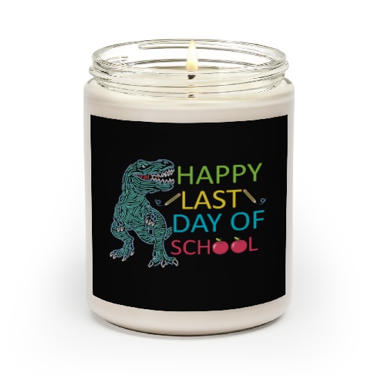 Last Day Of School Teacher Student Graduation Scented Candles