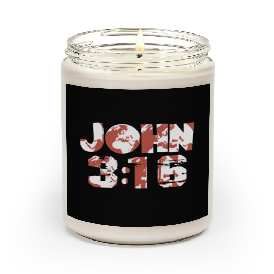 John 3-16 World Scented Candles