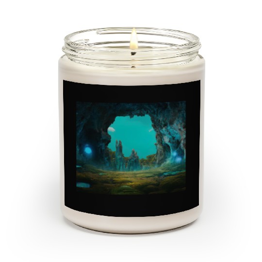 Bioluminescent Underground Landscapes Scented Candles