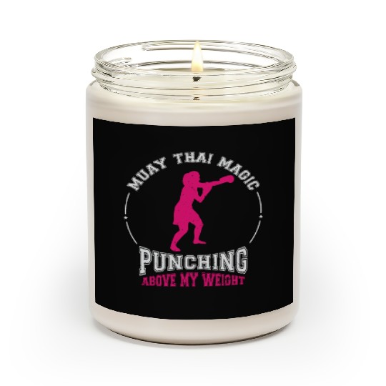 International Women's Day Muay Thai Girl Power Scented Candles