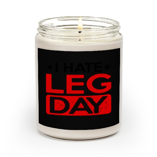 I Hate Leg Day 12 Scented Candles