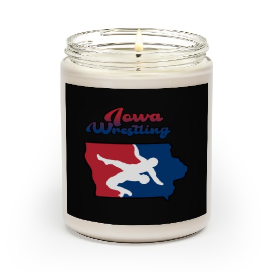 Iowa Wrestling Scented Candles